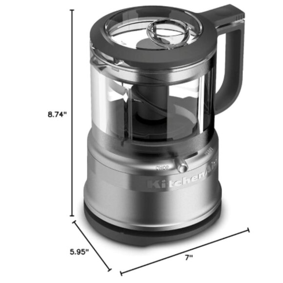 KitchenAid 3.5 Cup Food Processor Chopper Mini NEW! - Picture 2 of 3